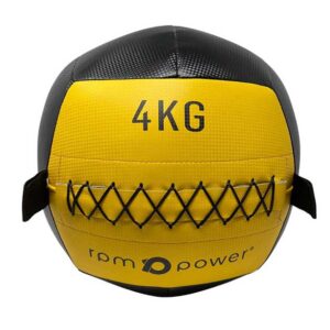 4kg yellow wall ball from RPM Power