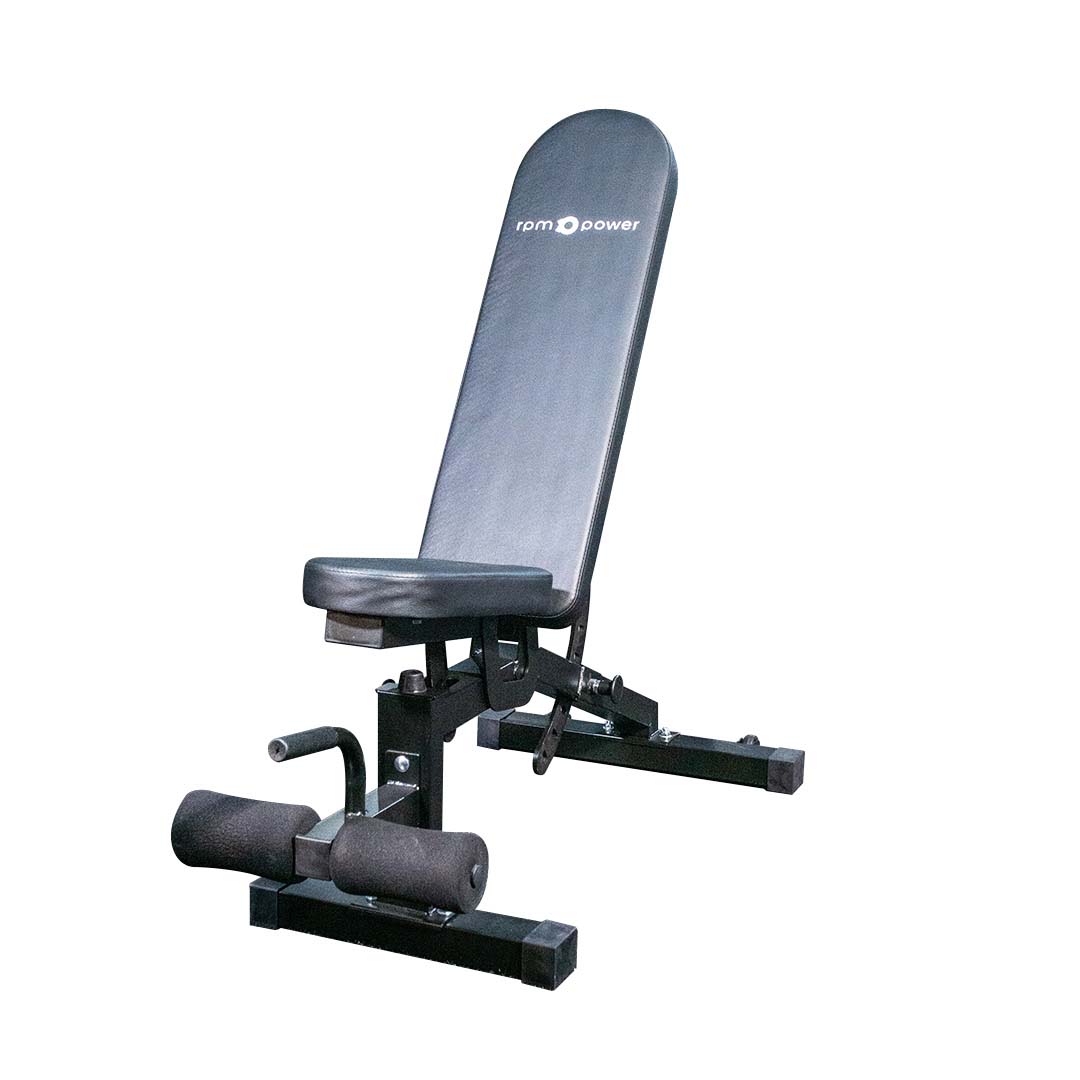 P2400 Adjustable Weight Bench with Multigym in Background